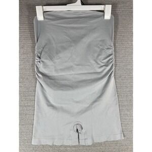 QQQ Womens Tube Rompers Strapless Basic Sleevelerss Ruched Size L